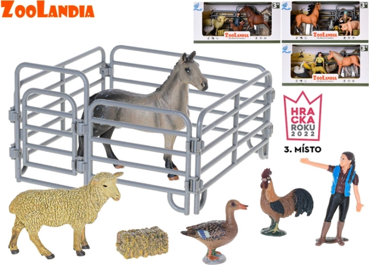 Zoolandia – figurines en plastique ferme pour enfants