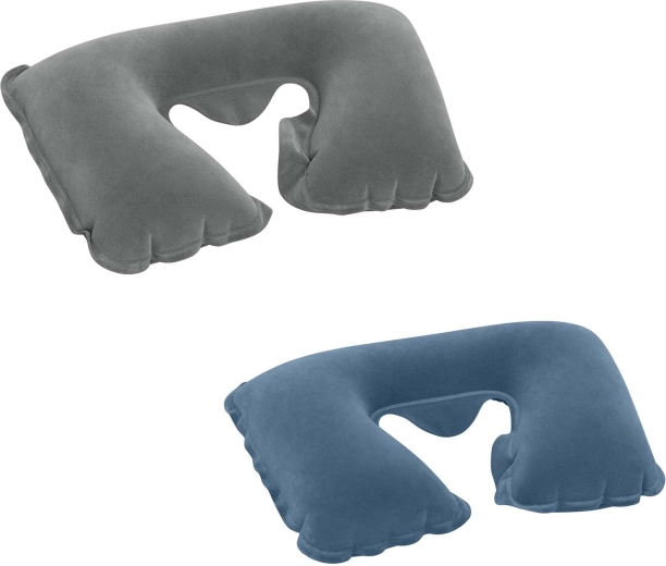 Coussin de voyage gonflable en forme de fer à cheval BESTWAY, gris