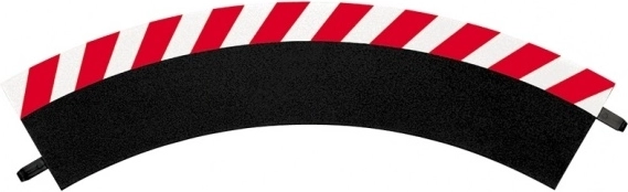 Bordures extérieures pour virage 1/60° R1 pour circuits CARRERA EVOLUTION, DIGITAL 132 et DIGITAL 124