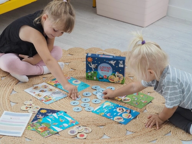 Loto Monde Jeu pour Enfants Captain Smart