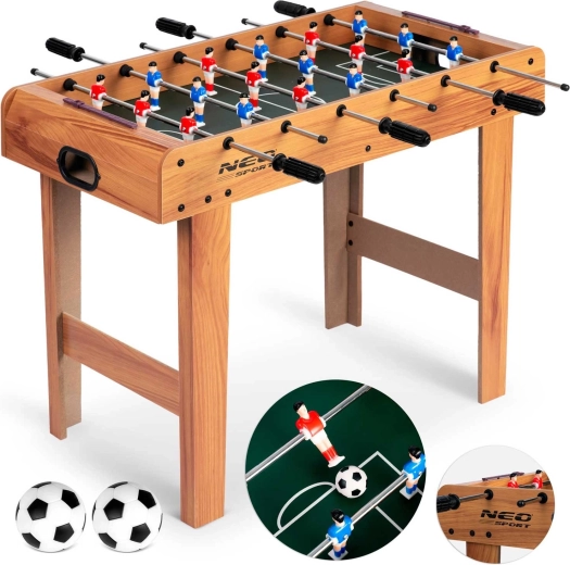Baby-foot de table NEO SPORT en bois 70 × 37 × 62 cm