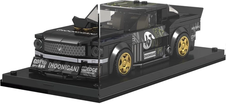 Kit de construction Mould King, voiture de sport noire, 414 pièces
