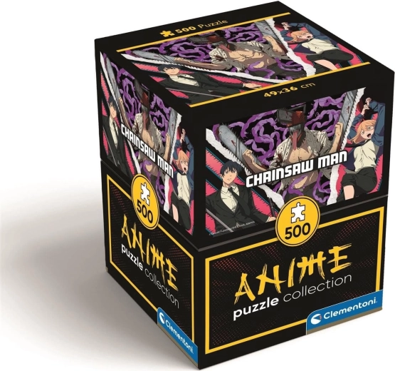Puzzle CLEMENTONI Anime Chainsaw Man 500 pièces