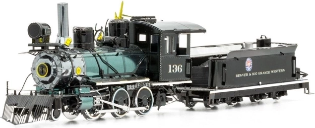 METAL EARTH puzzle 3D Far West : locomotive 2-6-0