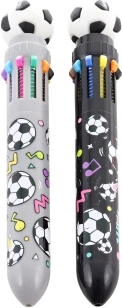 Stylo à motif ballon de football – 10 couleurs