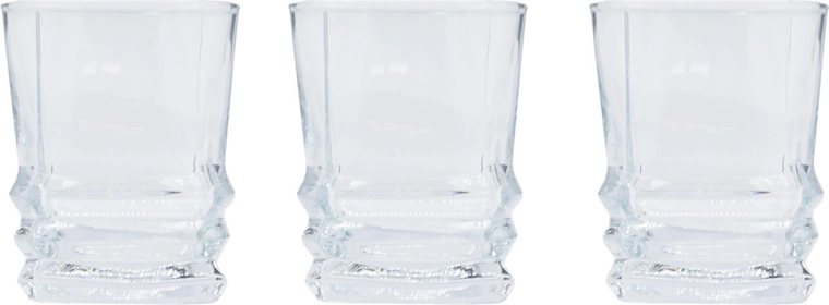 Verres ELEGAN 80 ml, lot de 3 pcs
