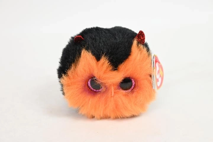 Ty Beanie Balls Whodini peluche hibou orange