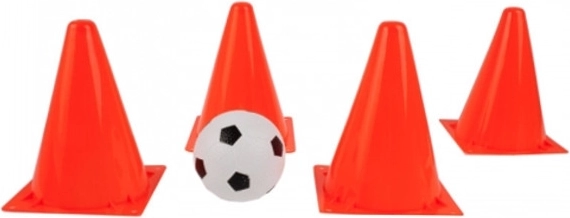 Cônes d’entraînement avec poteaux et ballon pour enfants