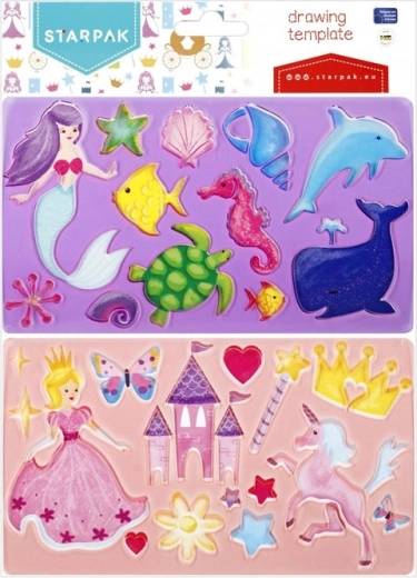 Gabarits princesse - 1 pièce