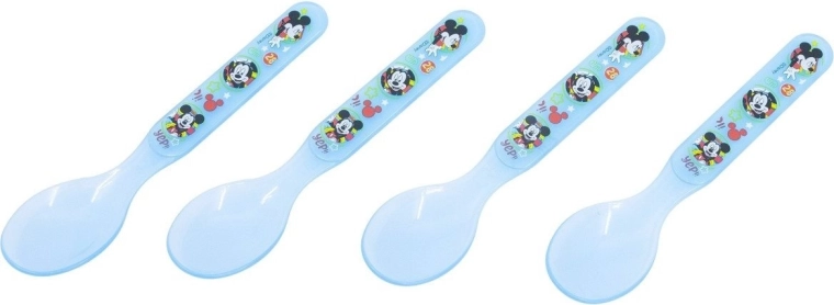 Stor set de cuillères pour enfants Mickey Mouse - 4 pcs