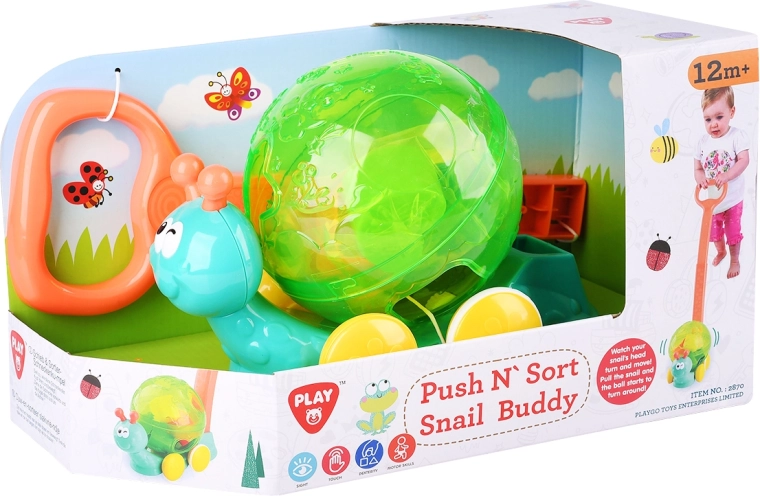 PlayGo escargot à boutons – set de jeu interactif