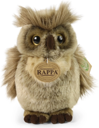 Rappa peluche grand-duc de Virginie 18 cm éco-responsable