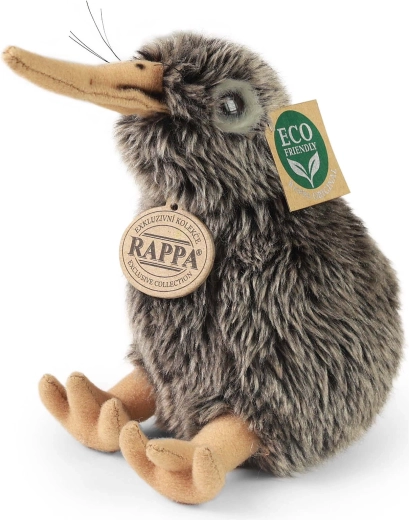 Oiseau kiwi en peluche 15 cm ECO FRIENDLY RAPPA