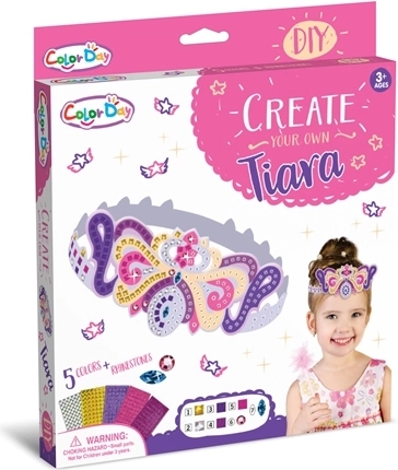fabrique toi-même une couronne de princesse – kit créatif