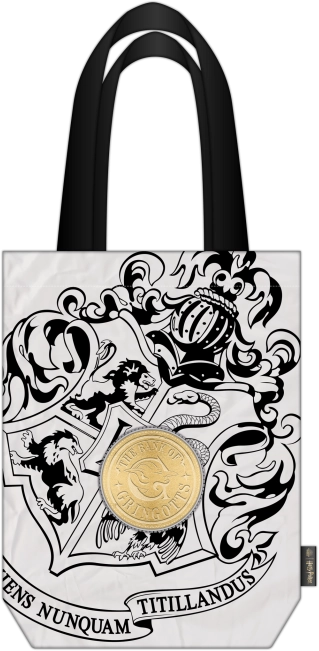 Sac de courses HARRY POTTER – noir et blanc