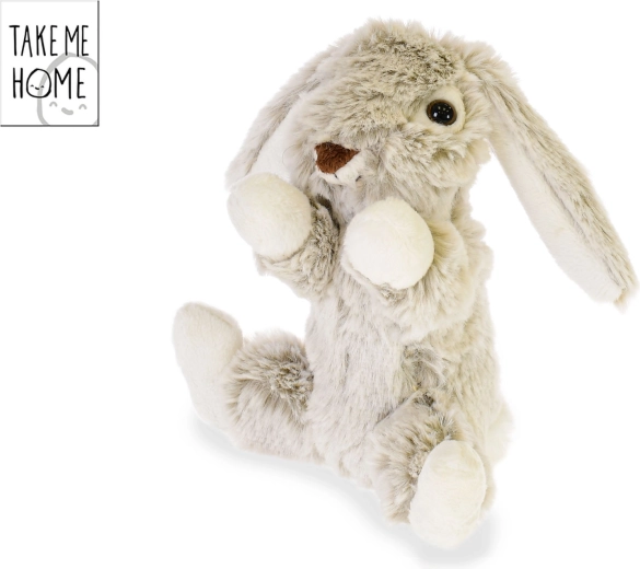 Take Me Home lapin en peluche assis 14 cm