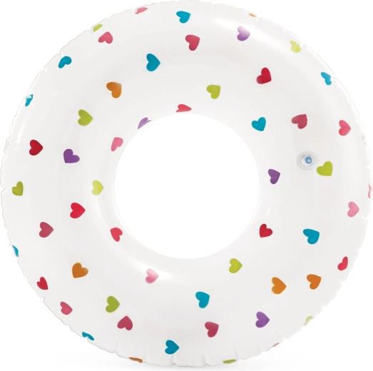 Bouée de natation gonflable à petits cœurs 81 cm INtex