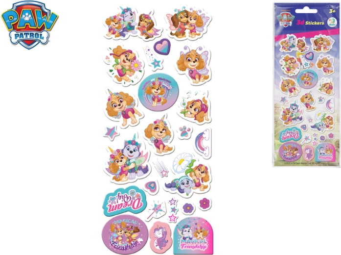 Lot d’autocollants 3D Paw Patrol (La Pat’ Patrouille)