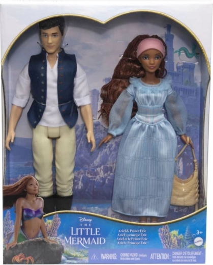 Disney La Petite Sirène – poupées Ariel et prince Eric