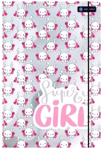 Astra chemises pour cahiers Girls A4 avec élastique