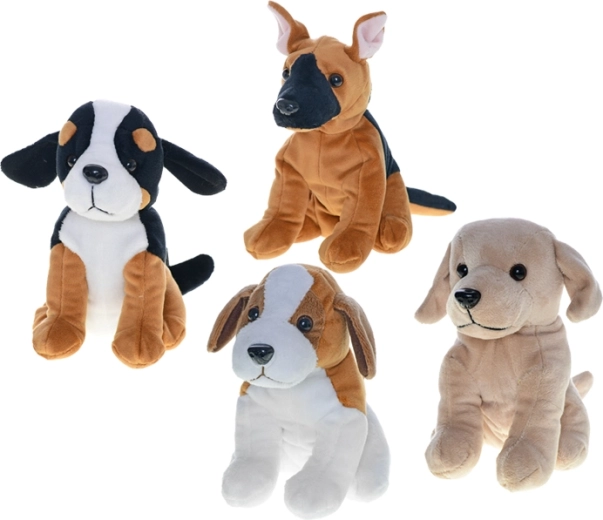 Chien en peluche 18–20 cm – adorable compagnon pour les tout-petits