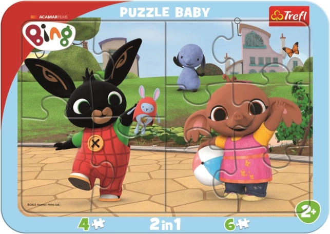 Puzzle pour enfants TREFL Bing joue 2 en 1