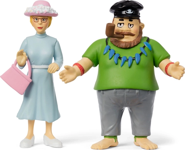 Set de figurines Ephraïm et Mademoiselle Prysselius – Fifi Brindacier