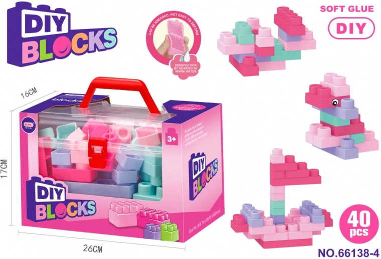 Set de blocs de construction souples 40 pcs