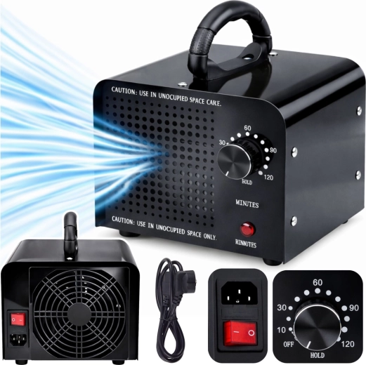 Générateur d’ozone LEAN 60 000 mg/h, 155 W avec minuteur