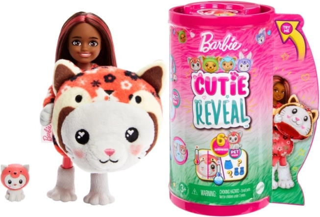 Poupée Barbie Cutie Reveal Chelsea Chaton - Panda
