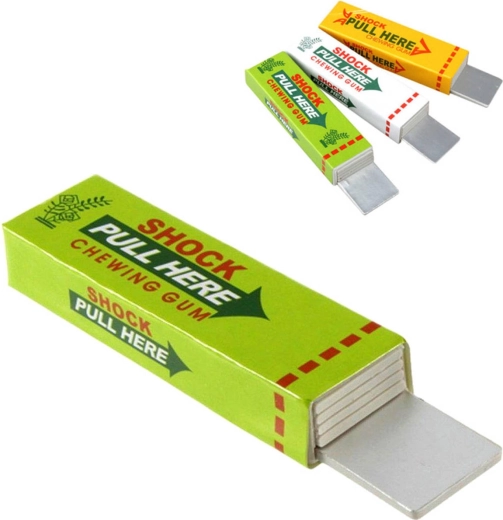 Chewing-gum farceur avec électrochoc - 1 pièce
