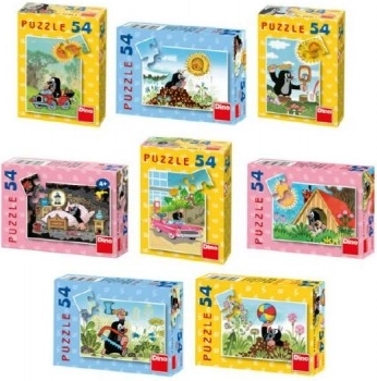 Puzzle en carton KRTEČEK 54 pièces