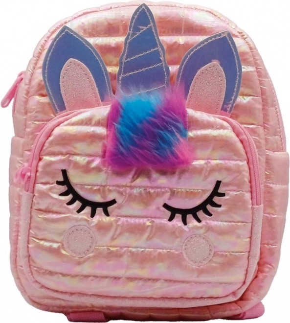 Sac à dos Puffy Licorne rose