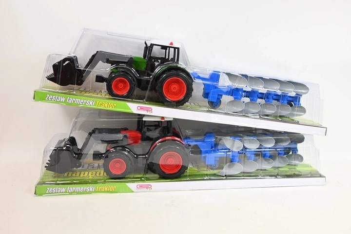 Tracteur avec machine agricole