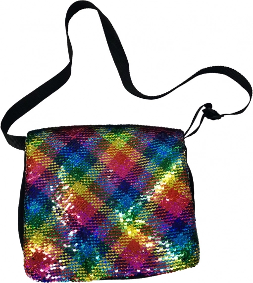 Sac bandoulière à paillettes