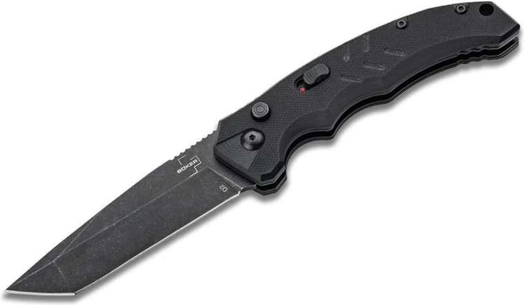 Couteau automatique pliant Böker Plus Intention II tanto 7,8 cm