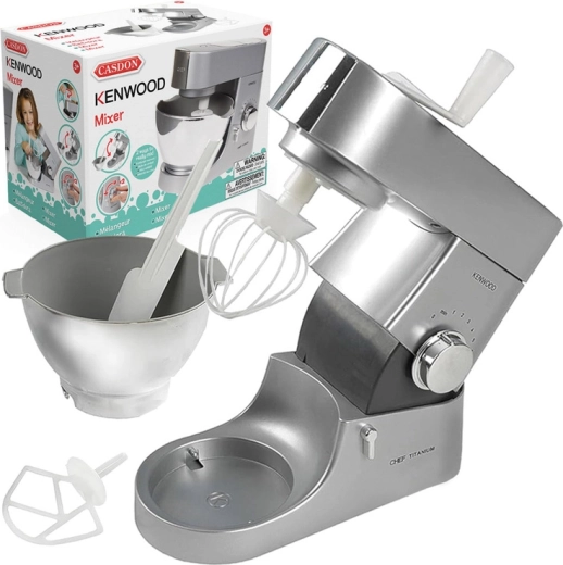 Robot de cuisine interactif Kenwood pour enfants avec bol et accessoires