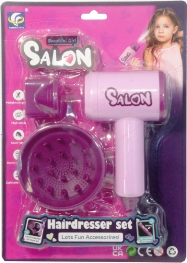 Kit de coiffure avec sèche-cheveux et embouts interchangeables