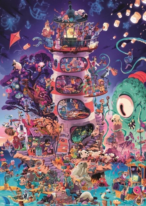 Puzzle Heye Regardez, un phare ! 2000 pièces