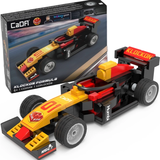 Kit de construction CaDA Formule – voiture de course, 123 pièces