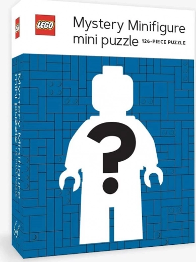 Puzzle LEGO minifigurine mystère 126 pièces – Bleu