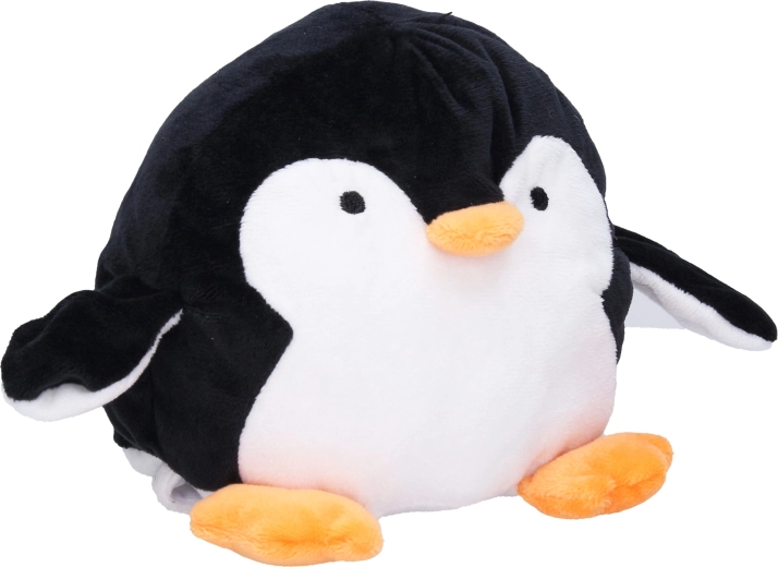 Lampe en peluche pingouin avec musique, 22 cm