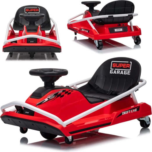 Kart de drift électrique pour enfants 24V, jusqu’à 50 kg