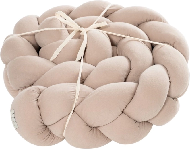 Träumeland tour de lit tressé Signature taupe 180 cm