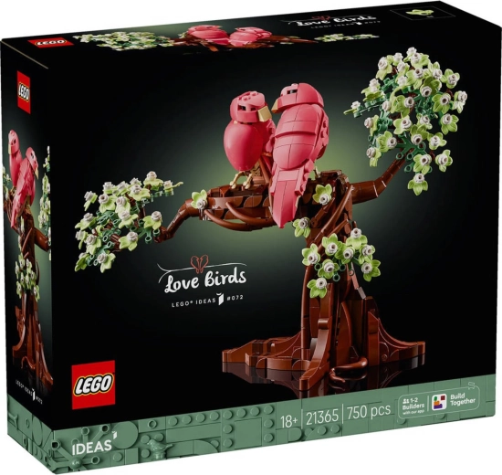 LEGO Ideas Oiseaux amoureux 21365 – set de construction