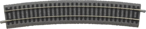 Piko Rail courbe R9 avec ballast