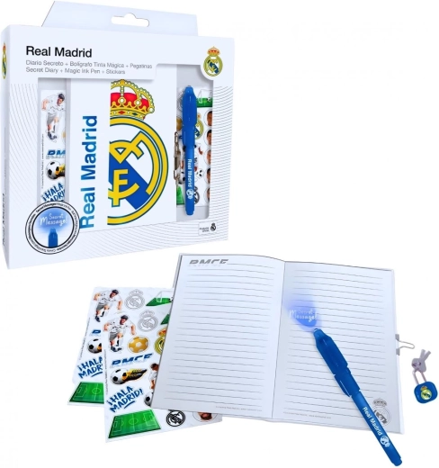 Journal avec stylo magique Real Madrid