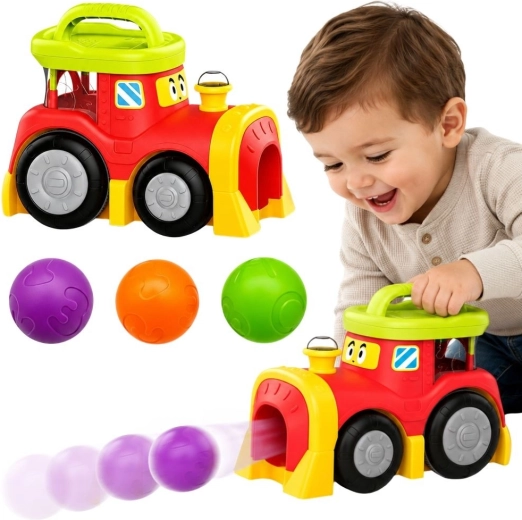 Woopie baby train interactif avec balles jaillissantes