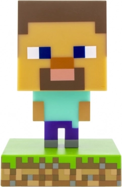 Lampe décorative inspirée par le jeu Minecraft – Steve