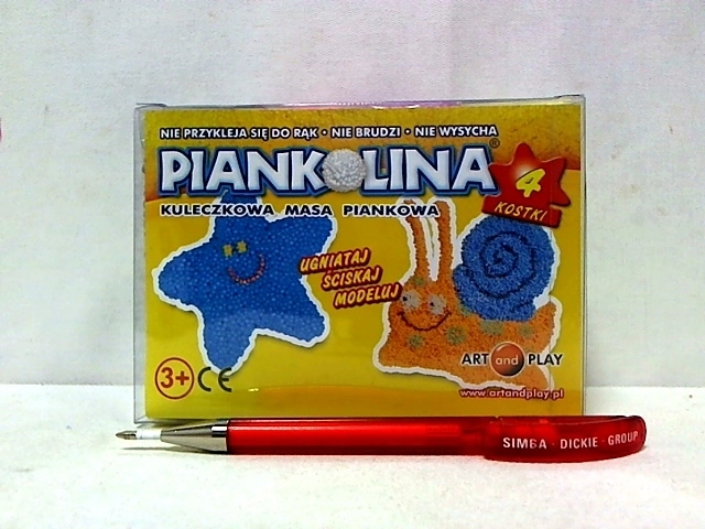 Piankolina 4 cubes jaune